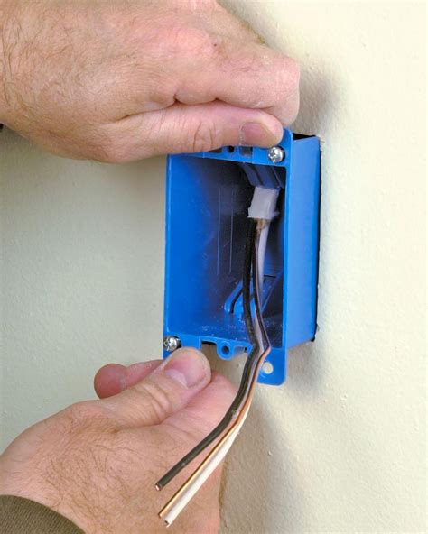 can you have a junction box inside a wall|installing wall mounted electrical boxes.